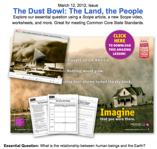 dust bowl essay prompts
