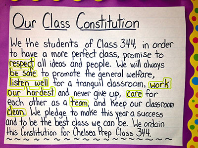 We the People: A Constitutional Approach to Classroom 