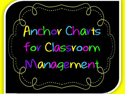 Anchor Charts For Classroom Management