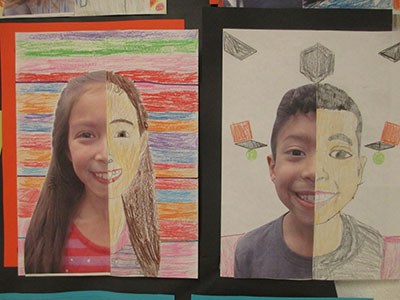 Math Meets Art: Symmetry Self-Portraits | Scholastic