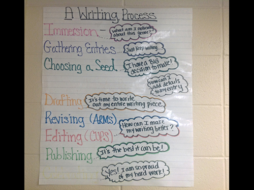 Cups Editing Anchor Chart