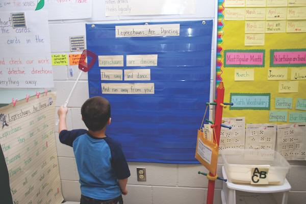 Classroom Centers Pocket Chart