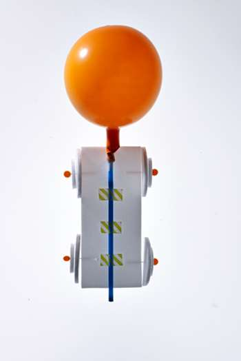 At-Home Science Experiments: Rocket Balloon Car 