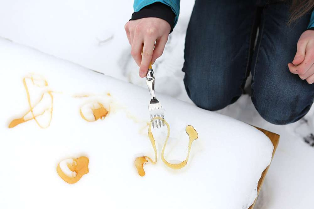 Snow Day Treat: Make Maple Syrup Candy