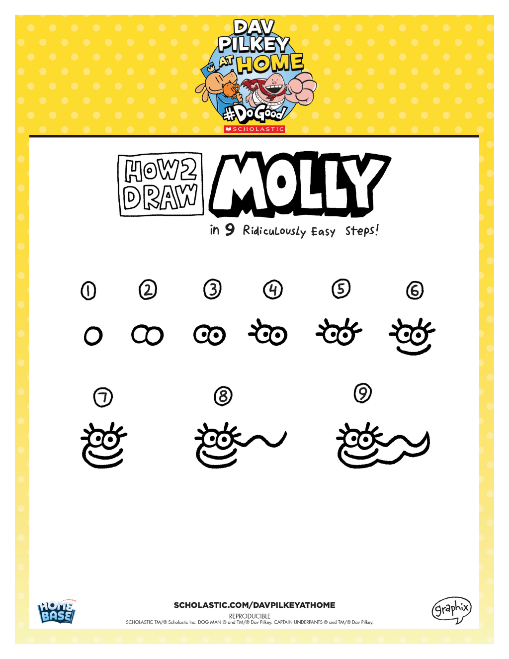 Printable Activities Dav Pilkey Scholastic, 54% OFF