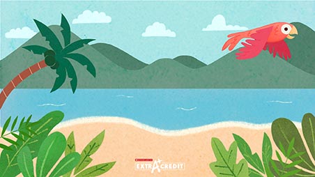 Zoom Background Beach