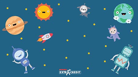 Zoom Background Space