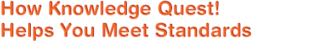 How Knowledge Quest! Helps You Meet Standards