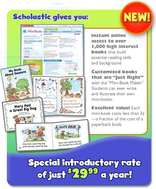 Scholastic gives you: