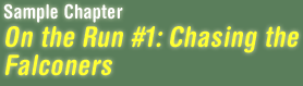 Sample Chapter -- On the Run #1: Chasing the Falconers