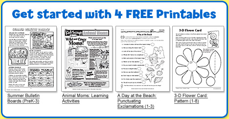 Try these 4 Printables FREE