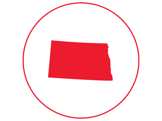 North Dakota State Icon